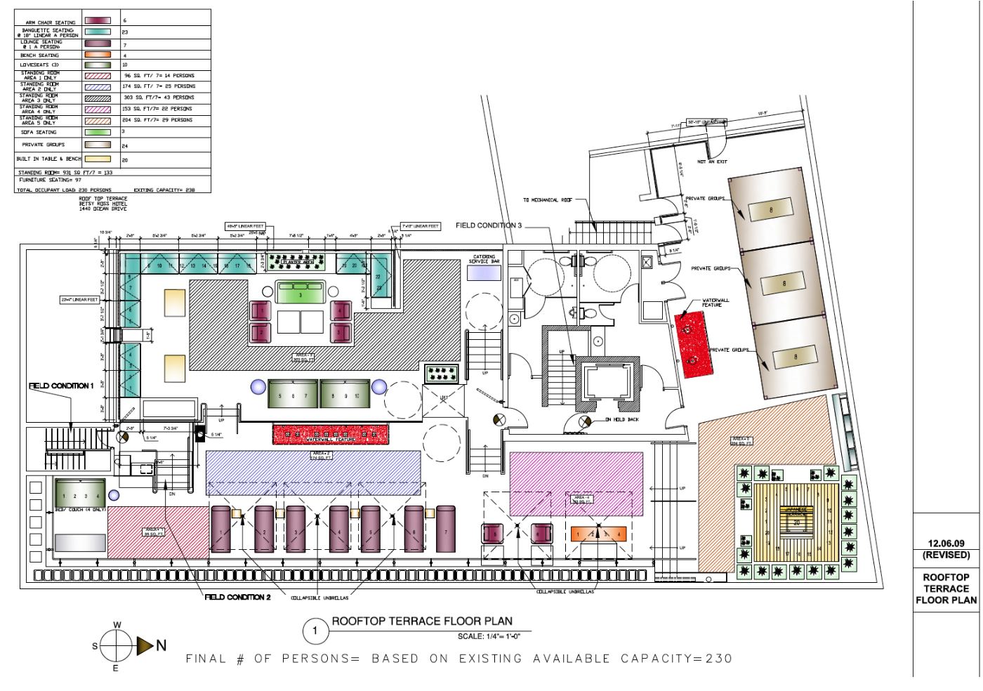 The Betsy Hotel ground floor plan