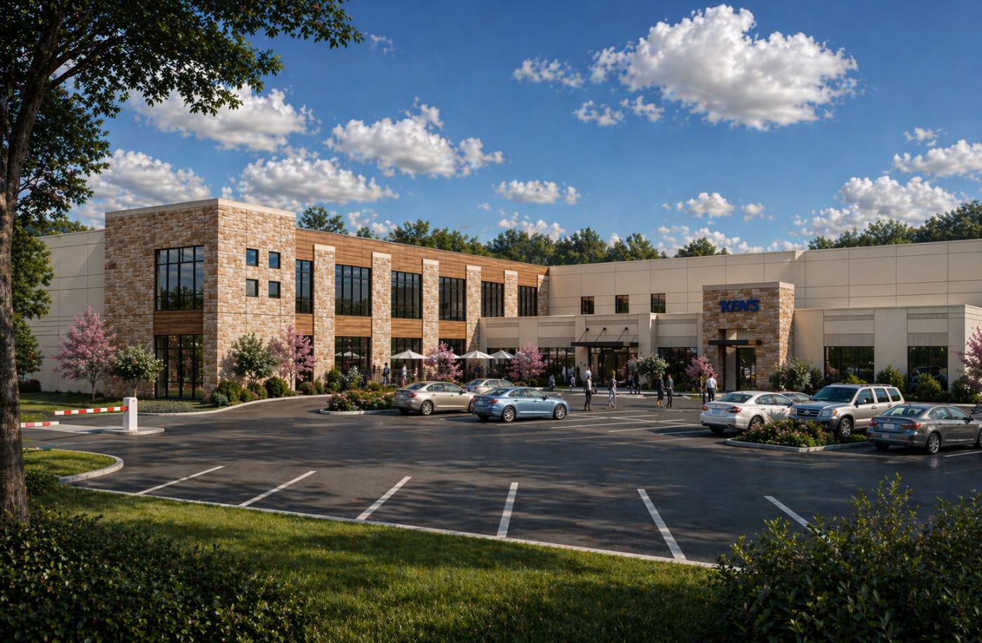 Ken's Foods manufacturing facility rendering